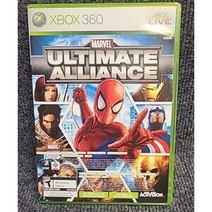 Xbox 360 Marvel: Ultimate Alliance -Forza 2 Motorsport (Microsoft 2004) CIB